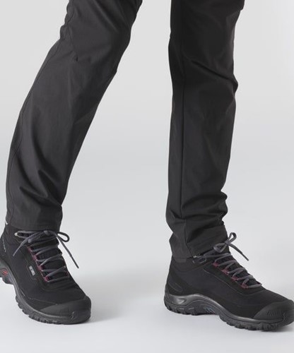 Salomon Shelter CSWP W - Black/Ebony/Wine Tasting
