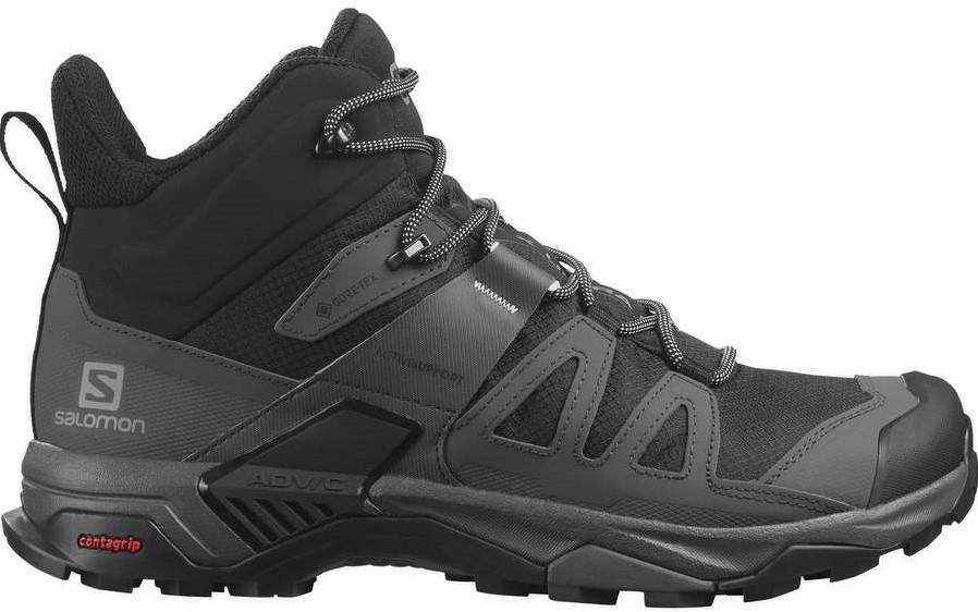 Salomon X Ultra 4 Mid GTX Black Magnet Pearl Blue 45 1 3 UK 10.5