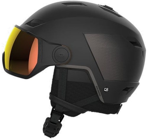 Salomon Pioneer LT Visor Photo - Black/Beluga - L (59-62 cm)