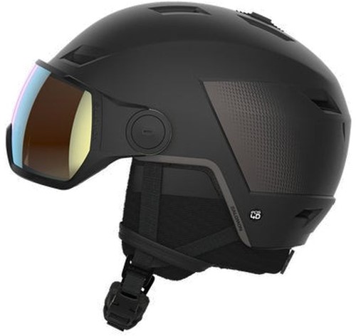 Salomon Pioneer LT Visor Photo Sigma - Black - M (56-59 cm)