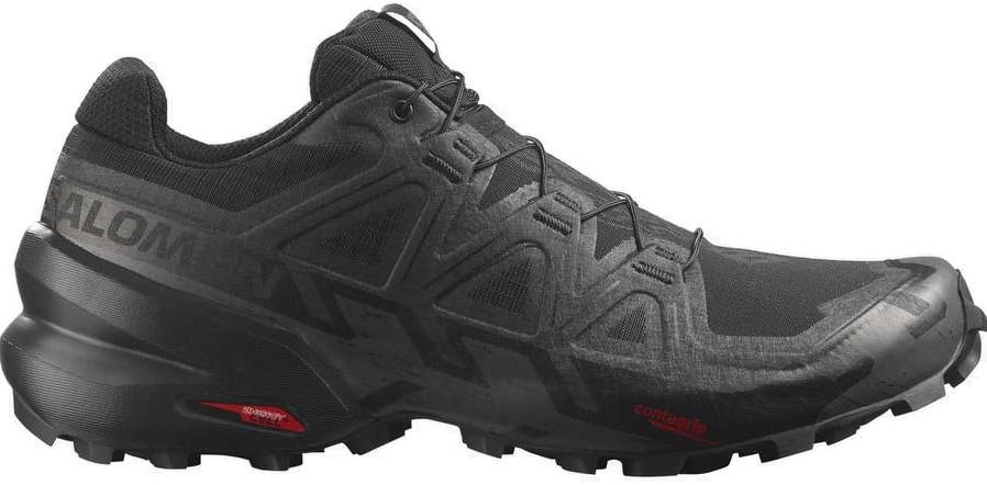 Salomon Speedcross 6 - Black/Black/Phantom - 45 1/3 (UK 10.5) Your specialist in outdoor, wintersports, fieldhockey more