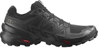 Salomon Speedcross 6 - Black/Black/Phantom - 49 1/3 (UK 13.5)