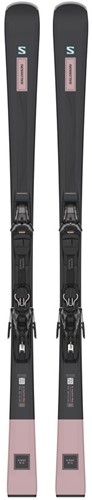 Salomon S/Max N°8 + M10 L80 B - Black/Pink Gold Metallic/Silver Metallic - 150 cm