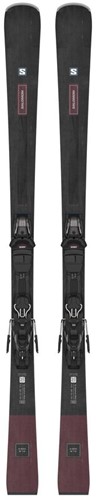 Salomon S/Max N°10 + M10 F80 - Black/Cordovan Metallic/Silver Metallic - 148 cm