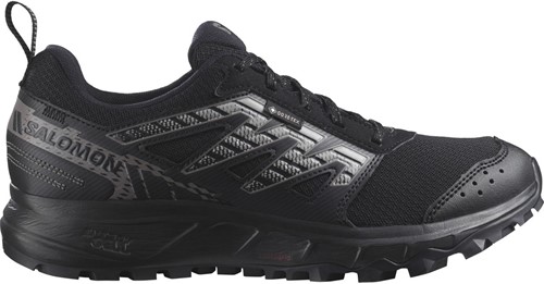 Salomon Wander GTX W - Plum Kitten/Black/Peach Amber - 40 2/3 (UK 7)
