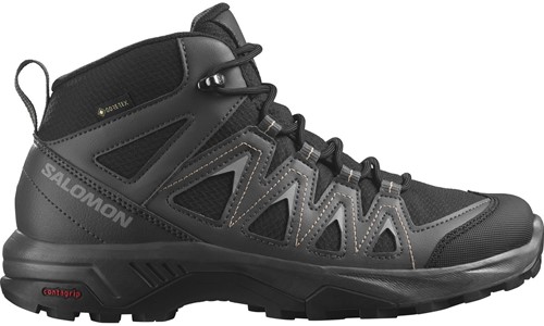 Salomon X Braze Mid GTX W - Black/Magnet/Hazelnut - 40 2/3 (UK 7)