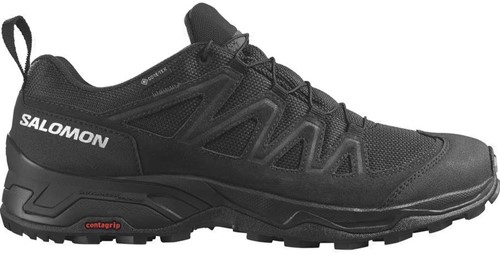 Salomon X Ward Leather GTX - Black/Black/Black - 45 1/3 (UK 10.5)