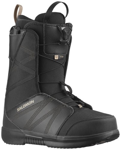 Salomon Titan - Black/Black/Roasted Cashew - 43 1/2 (MP 28.5)