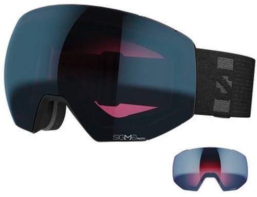 Salomon Radium Prime Sigma Photochromic - Black/Multilayer Sky Blue/Pink Red