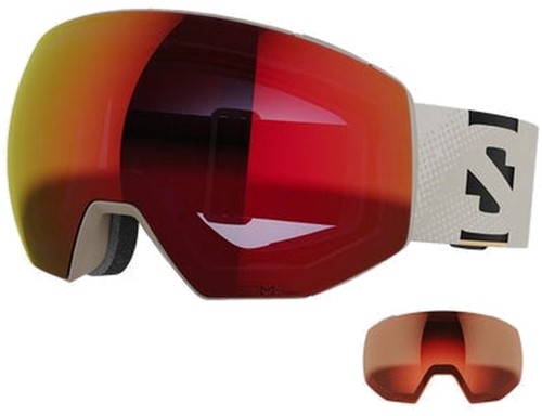 Salomon Radium Prime Sigma Photochromic - Rainy Day/Multilayer Poppy Red/Pink Red
