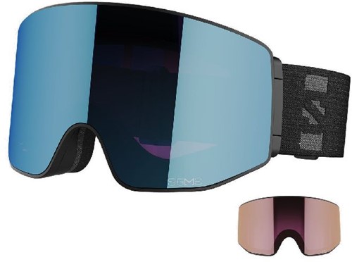 Salomon Sentry Prime Sigma - Black/Multilayer Sky Blue/Pink Red