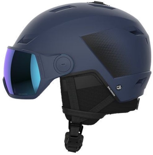 Salomon Pioneer LT Visor - Dress Blue - M (56-59 cm)