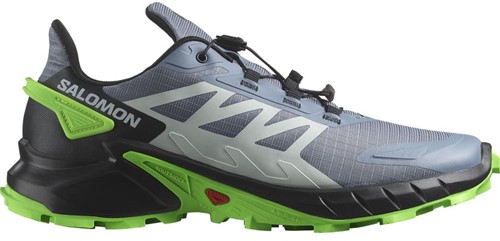 Salomon Supercross 4 - Flint Stone/Black/Green Gecko - 42 2/3 (UK 8.5)