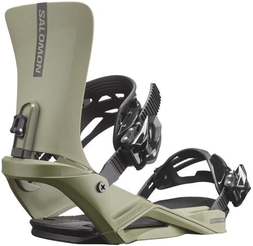 Salomon Rhythm Oil Green S Snowboard Bindings 195751439671