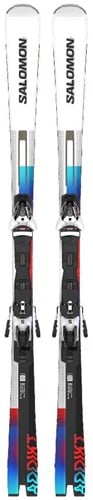 Salomon Addikt + Z12 F80 - White/Black/Pastel Neon Blue 3 - 170 cm