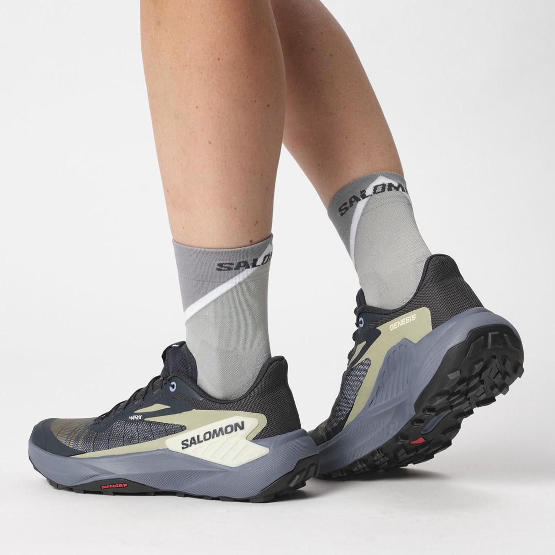 Salomon Genesis W Carbon/Grisaille/Aloe Wash 38 (UK 5) Your