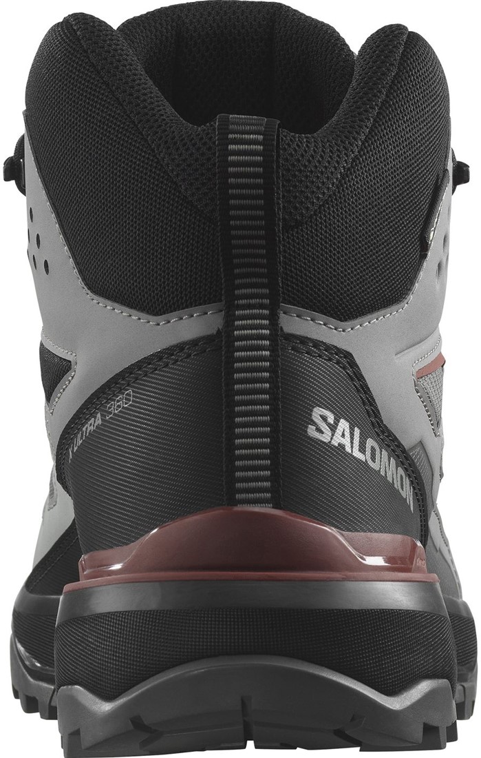 Salomon X Ultra 360 Mid GTX Pewter Black Burnt Henna 42 2 3 UK 8.5 Your specialist in outdoor wintersports fieldhockey and more