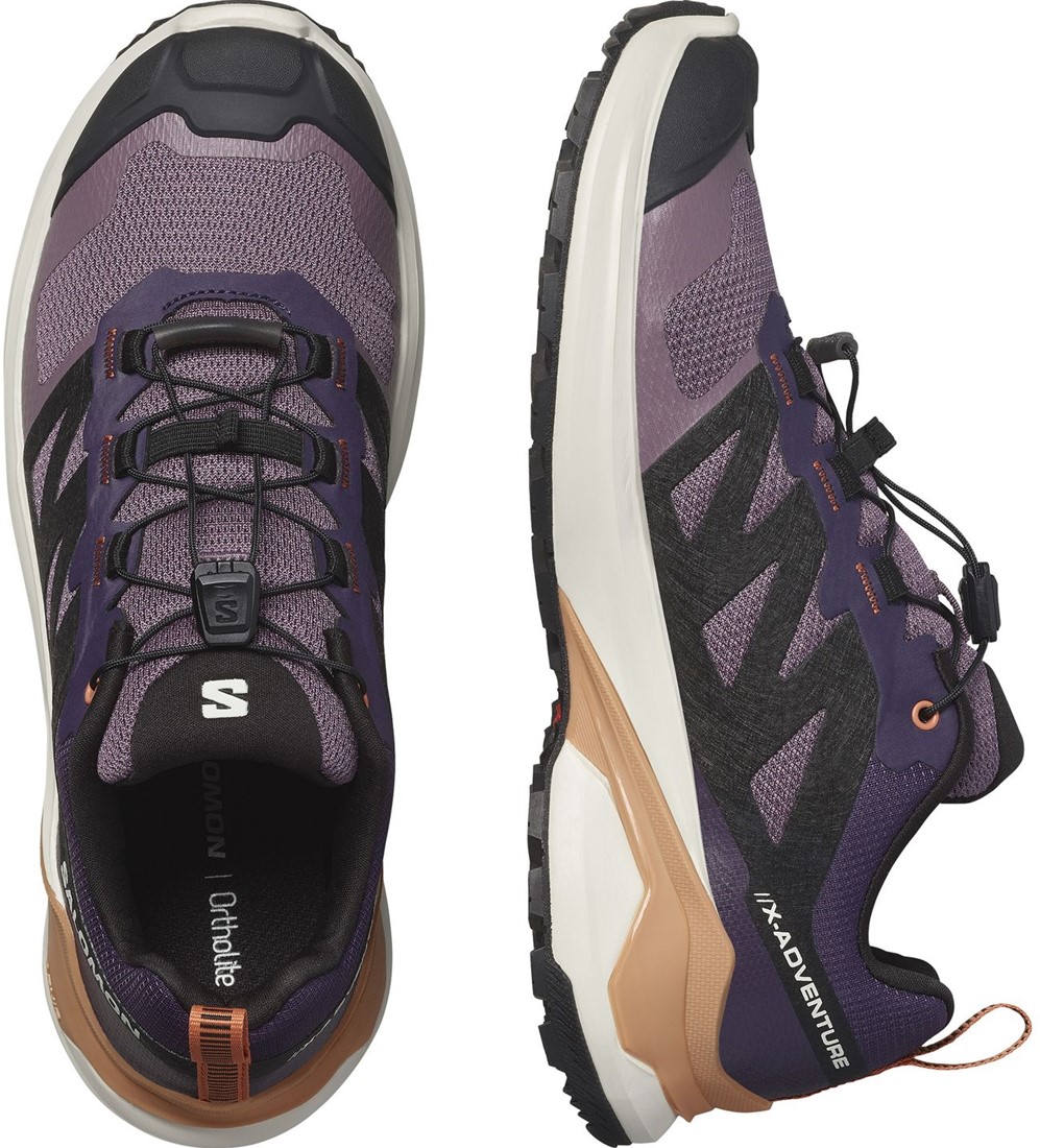 Salomon X-Adventure W - Moonscape/Black/Sun Baked - 42 2/3