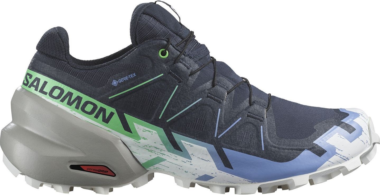 Salomon Speedcross 6 GTX W Carbon Provence White 40 2 3 UK 7