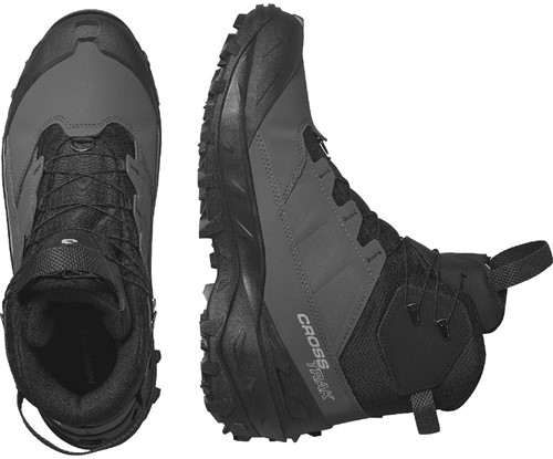 Salomon Crosstrak Powder WP - Asphalt/Black/Sharkskin