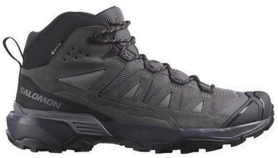 Salomon X Ultra 360 Leather Mid GTX Castlerock/Asphalt/Kelp 42