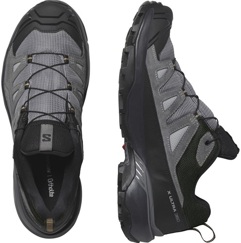 Salomon X Ultra 360 Leather GTX - Sharkskin/Castlerock/Kelp