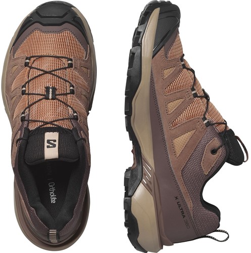 Salomon X Ultra 360 Leather W - Cork/Cognac/Peppercorn