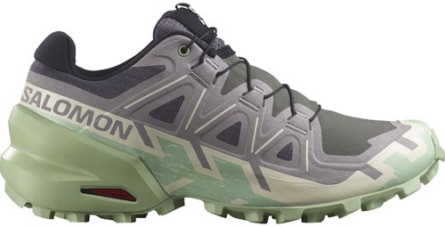 Salomon Speedcross 6 W - Castlerock/Vanilla Ice/Smoke Green - 38 2/3 (UK 5.5)