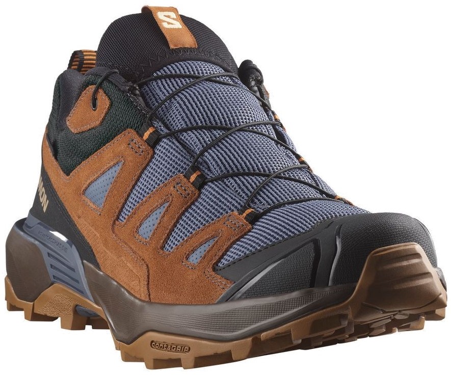 国内配送 SALOMON X ULTRA 360 LTR GTX GRISAILLE/CARAMEL CAFE Salomon X Ultra 360 Leather GTX - Grisaille/Caramel Cafe