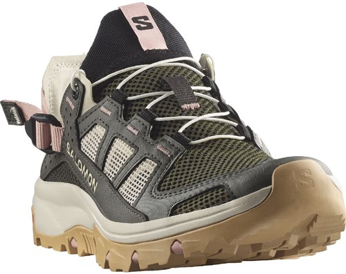 Salomon Techamphibian 5 W - Peat/Rainy Day/Hyma Pink