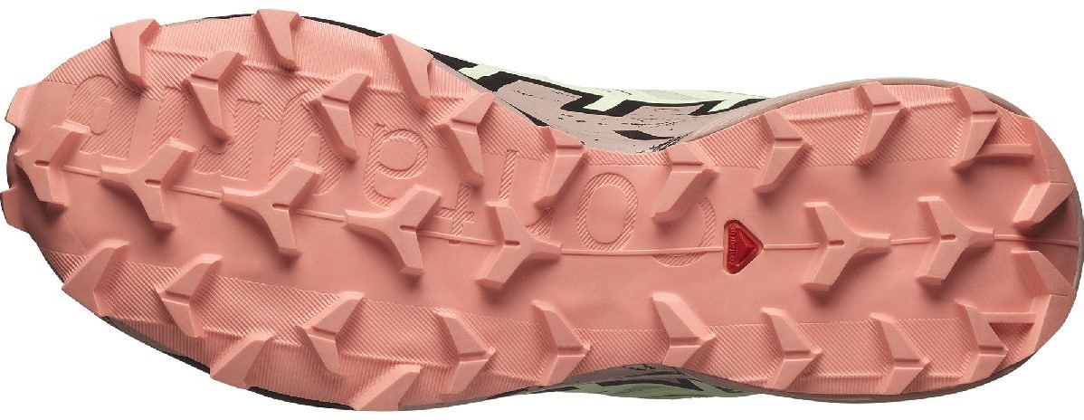 (取寄) サロモン レディース スピードクロス 6 GTX Salomon women Speedcross 6 GTX Lime Cream/Mahogany Rose/Black Salomon Speedcross 6 GTX W - Lime Cream/Mahogany Rose/Black - 38 2