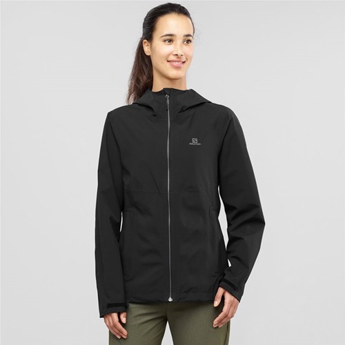 Salomon La Cote Flex 2.5L Jacket W black S Your specialist in outdoor,  wintersports, fieldhockey and more