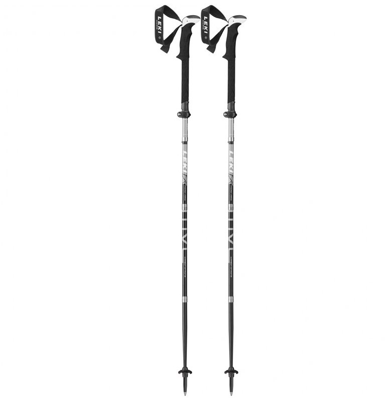leki micro vario black carbon trekking poles