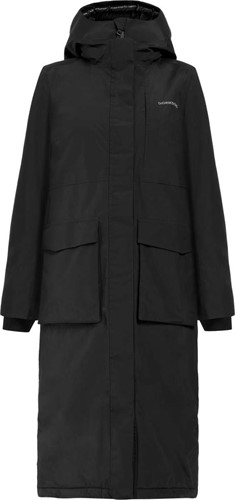 Didriksons Leya Parka Long W - Black - 38
