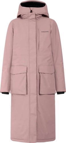 Didriksons Leya Parka Long W - Faded Wine - 36
