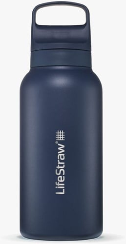 LifeStraw Go Series - Stainless Steel - 1L - Aegean Sea