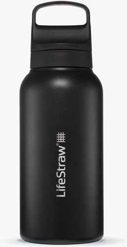 LifeStraw Go Series - Stainless Steel - 1L - Nordic Noir