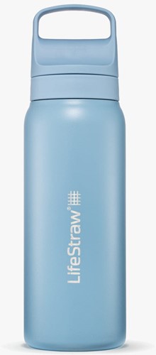 LifeStraw Go Series - Stainless Steel - 700 ml - Icelandic Blue