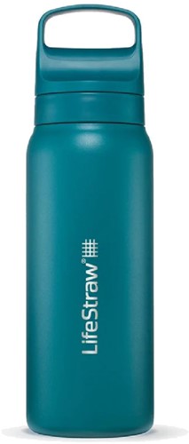 LifeStraw Go Series - Stainless Steel - 700 ml - Laguna Teal