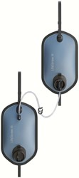 LifeStraw Peak Series - Gravity Water Filter System with Safe Water Storage Bag - 8L + 8L - Mountain Blue