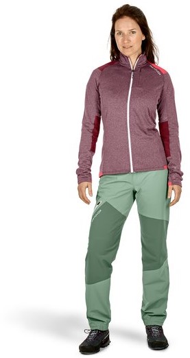 ortovox fleece light grid jacket