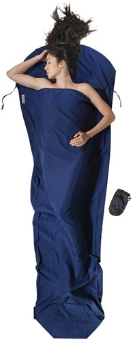 Cocoon Mummy Liner - Microfiber - Blue