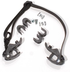 Ortlieb 2 QL1-Hooks with Adjustable Strap - 16 mm - Black