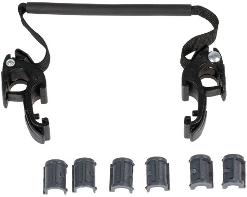 Ortlieb 2 QL2.1 Hooks with Handle - 16mm - Black