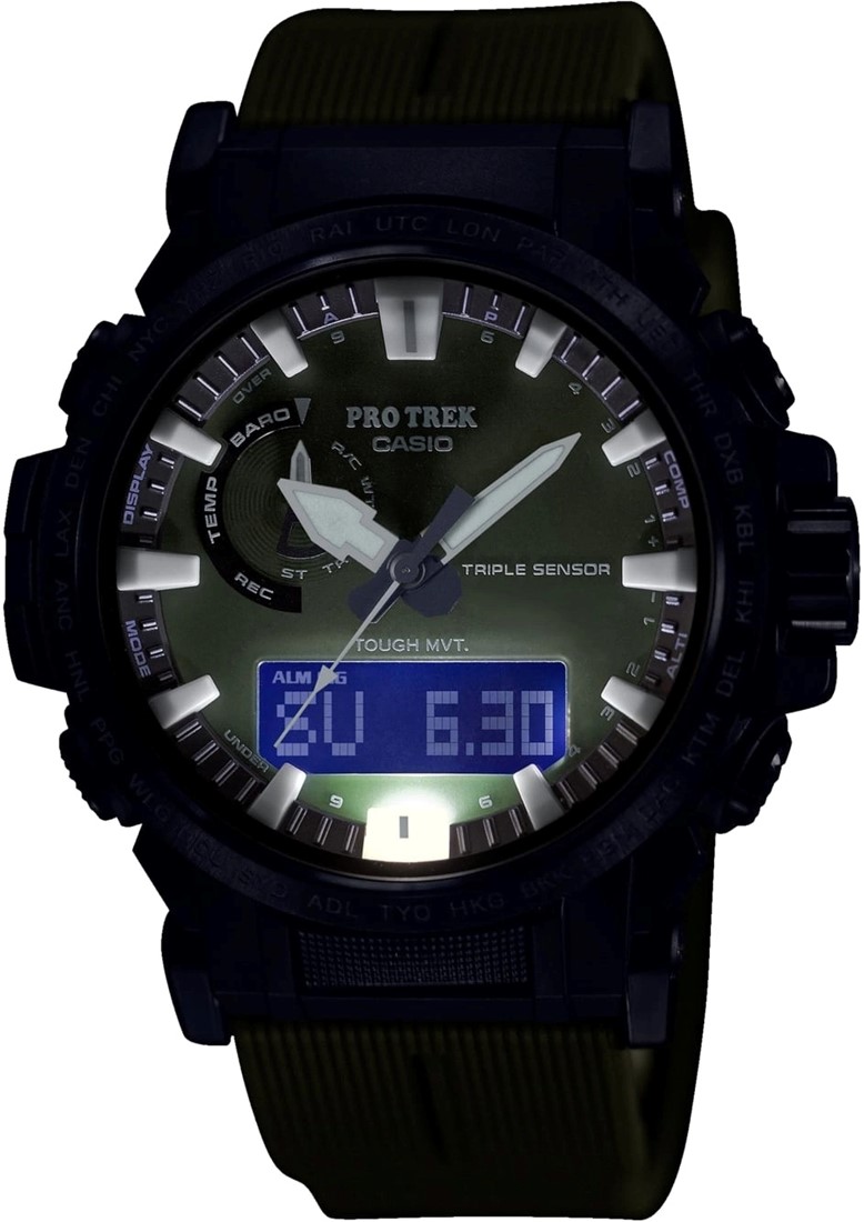 Casio Pro Trek PRW 61Y 3ER Your specialist in outdoor wintersports fieldhockey and more
