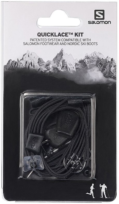 Salomon Quicklace Kit Black Your specialist in outdoor