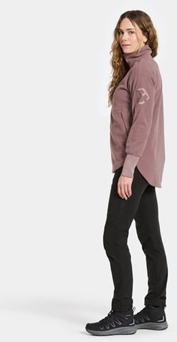 Didriksons Ronja Fullzip W - Faded Wine