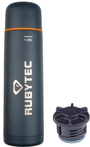 Rubytec Shira Vacuum Bottle - 1L - Dark Grey