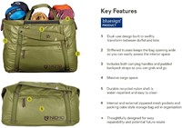 Nemo Double Haul Convertible Duffel - 70L - Nova