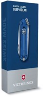 Victorinox Classic SD Transparent - Deep Ocean